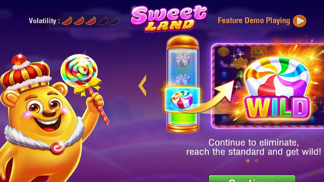 Sweet land · Tangkapan Layar Aplikasi MASUKTOTO